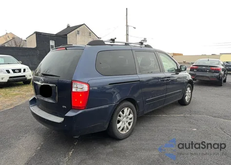2008 Kia Sedona Ex z USA, uszkodzony, nr VIN KNDMB233386238141